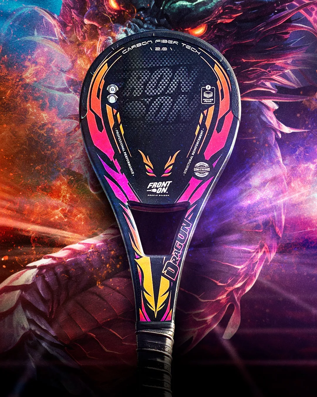 Paleta Dragón modelo azul