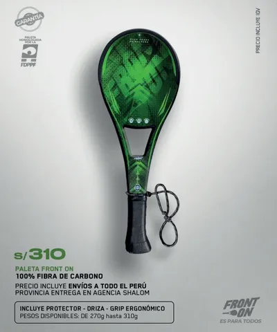 Paleta Front On - Verde