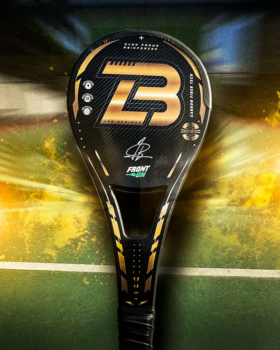 Paleta Leo Benique modelo azul